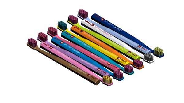 curaprox toothbrush 5460 3d model - curaprox 5460 toothbrush by Pavol Lobb